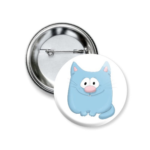 Значок 37мм с принтом Любопытный Феня