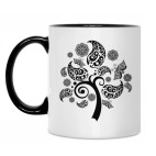 Кружка двухцветная