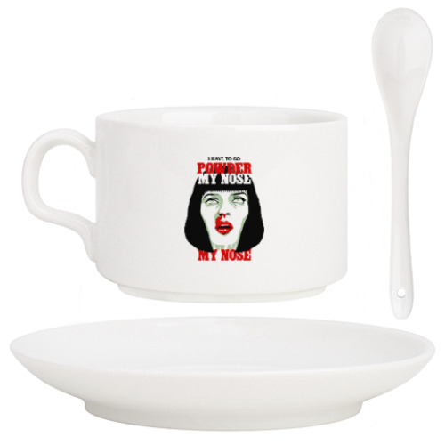 Кофейный набор Mia Wallace Pulp Ficton