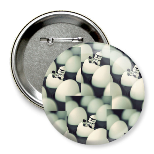 Значок 75мм с принтом Mico