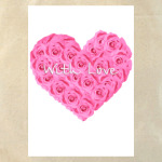 'Сердце из роз'