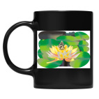 Кружка цветная UV-DTF