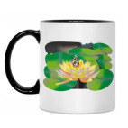 Кружка двухцветная