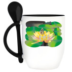 Кружка с ложкой