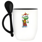 Кружка с ложкой