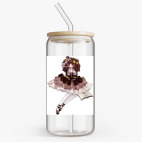 Банка с бамбуковой крышкой