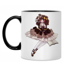 Кружка двухцветная