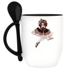 Кружка с ложкой