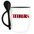 Кружка с ложкой