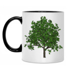 Кружка двухцветная