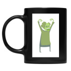 Кружка цветная UV-DTF