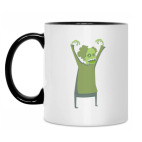 Кружка двухцветная