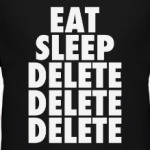 Broken Matt Hardy Eat Sleep Delete - OBSOLETE