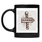 Кружка цветная UV-DTF