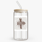 Банка с бамбуковой крышкой