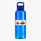 Прозрачная спортивная бутылка