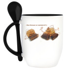 Кружка с ложкой