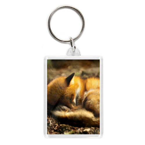 Брелок с принтом Лисенок