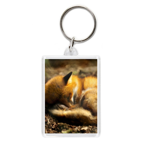 Брелок с принтом Лисенок