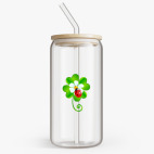 Банка с бамбуковой крышкой