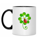 Кружка двухцветная