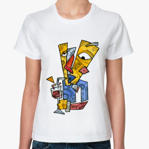 Классическая футболка  Красный нос