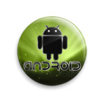 android в зелёном свечении