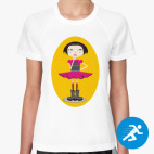 Женская спортивная футболка