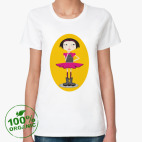 Женская футболка органик