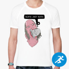 Мужская спортивная футболка