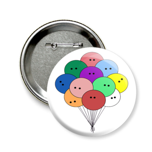 Значок 58мм с принтом P_people