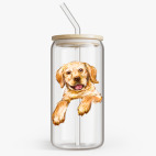 Банка с бамбуковой крышкой