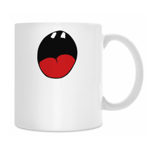 Кружка с принтом Улыбка-восхищение