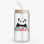 Банка с бамбуковой крышкой