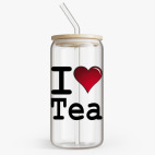 Банка с бамбуковой крышкой