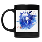 Кружка цветная UV-DTF