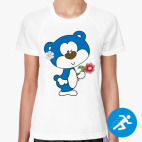 Женская спортивная футболка