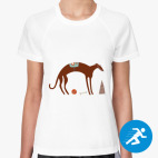 Женская спортивная футболка