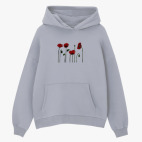 Толстовка худи оверсайз