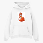 Толстовка худи оверсайз