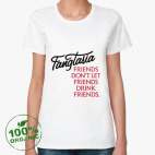 Женская футболка органик