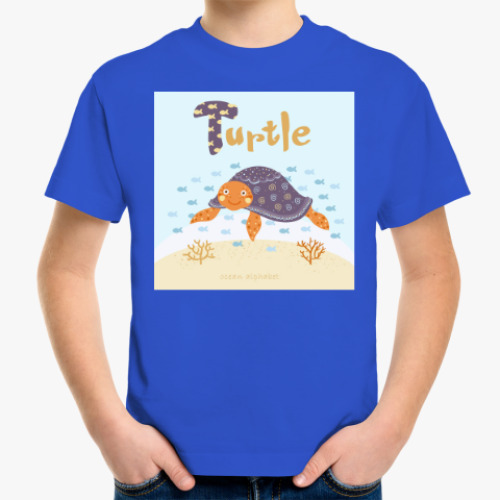 Детская футболка Черепаха