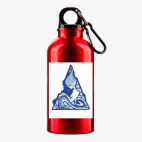 Металлическая бутылка 400 мл UV-DTF