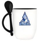 Кружка с ложкой