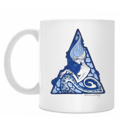 Кружка с принтом Ледяная Дева