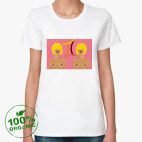 Женская футболка органик