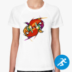 Женская спортивная футболка