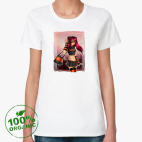 Женская футболка органик