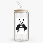 Банка с бамбуковой крышкой