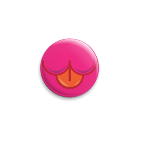 Значок 25мм с принтом НЯ!